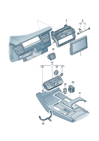 4H0971086C-Cord, adapter Display unit  D  -20.01.2014