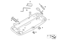 71116761420-BOX ASSY-LUGGAGE FLOOR