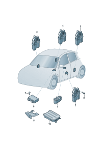 8E0959433BB-Comfortable/handy system Center cont unit
