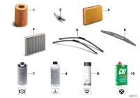 64119237555-CAB AIR CARBON FILTER-X4(G02)