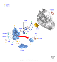 JM5Z7A098A-Strainer assy,?? MKX