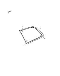 68213837AB-***GLASS REAR DOOR