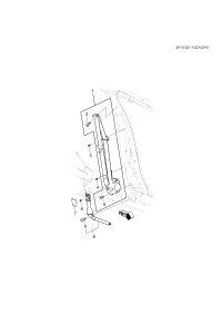 84811034-Retractor, front seat belt (3.0 KN CLL) (incl. 2,5)