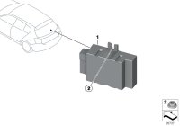 16147411596-CONTROL UNIT,FUEL PUMP-X6(F16)