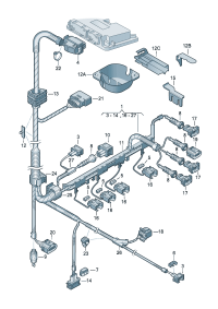 1J0971812T-BRACKET,HARNESS