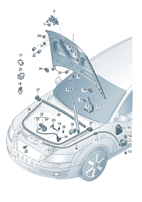 4F0823723-Weatherstrip, rdra