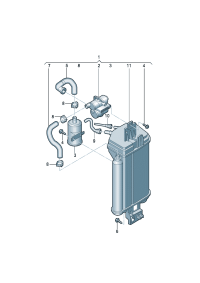 3QG201801-CHARCOL FILTER A3/TT/GLF/BTL