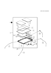 84679427-Housing, sunroof (E-platform motor) (for 2nd design, see 84984194(( 1) ((E-platform motor) & (with T