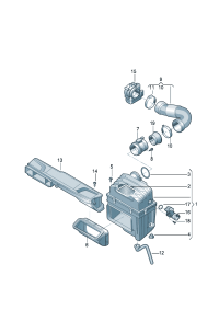 3QG129607F-AIR CLEANER