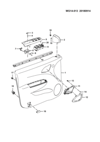 23873282-Trim assy-fr dr