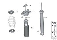 33526863681-SHOCK ABSORBER/REAR-3 E90/E91