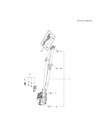 84791051-Retractor, front seat belt (incl. 2,3, 10)