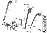 72117259397-S/belt w/release