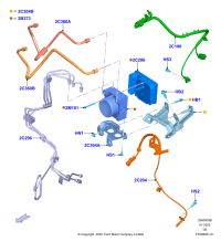 J2GZ2C204D-Sensor assy-a. B .s, front rh
