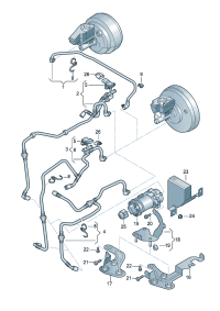 1KD612041E-W/check valve Pipe, vacuum