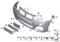 51118064117-Primed Performance aerodynamic kit f