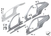 41217264033-Pillar assy-qtr lh