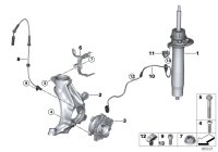 31312284787-Shock absorber fr EDC lh