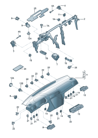 5C6857956-BRACKET,HARNESS