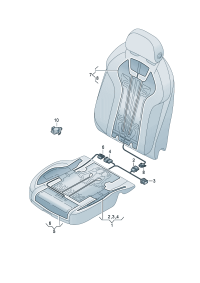 89G963553-Sensor assy-pressure Seat clearance