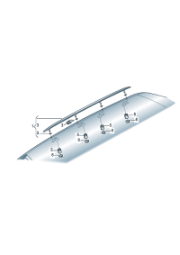 8R0860021J-Rack assy-roof rack