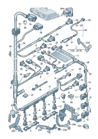 036971627CQ-Harness-motor Ata (4)  F 1J-23051 042