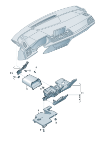 80D863075-Glove box (Driver seat)