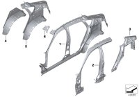 41217352088-Frame assy-side ctr rh