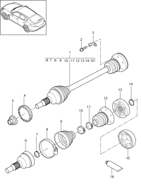 97034903802-Shaft, half swing