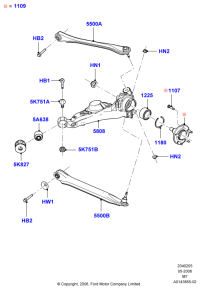 YL8Z1225AA-BEARING-C/ROD