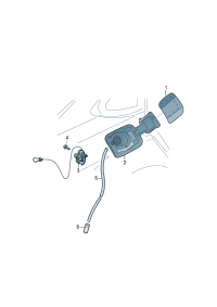 4K8809907-Cap, fuel tank