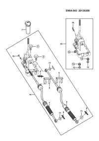 24519980-Flexible shaft assy-select