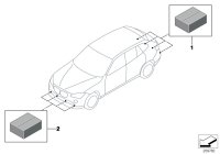 51122993569-Finisher of the rear bumper lower