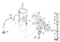 31316780473-SHOCK ABSORBER FRT LFT E38/5SR
