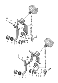 3W2721503C-Pedal, accelerator
