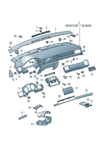 4E1857186AF-GUARD-RR WHEEL FR PIECE LH