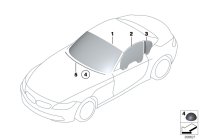 51317224171-Sensor, windshield rain