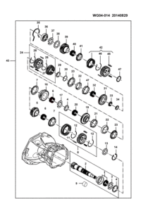 9033283-Bearing-output cylindrical roller