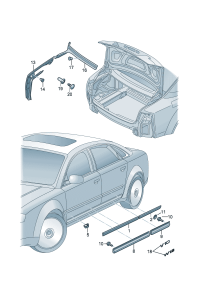 4E0853973FGRU-Protector, fender (primed)