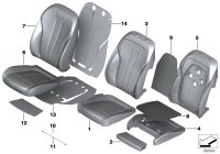 52107450824-Leather seat cover
