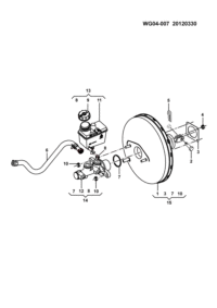 23866004-HOSE ASSY-BRAKE BOOSTER VACUUM