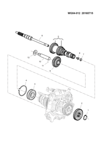 5494316-Gear, 5th drive
