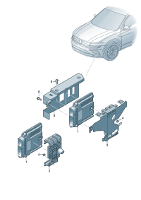 5NA907115E-Control unit-gasoline
