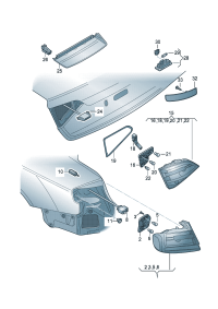 8K5945257-Holder assy-lamp