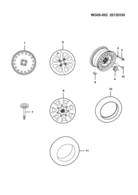 24537412-Wheel, spare 16 x 4