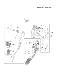 24534541-Pedal assy-accel