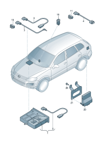 7P6907540A-Interface, CAN bus, infotainment system