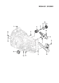 24247894-Deflector, front differential housing