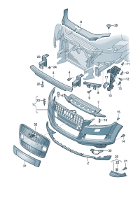 4L0807105C-Bumper Cleaner w/headlamp Device & parking assist The car model of the unit