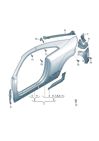 8S8810075-Enclosure, side